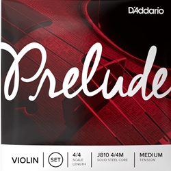 D'Addario J810116M Prelude Violin String Set